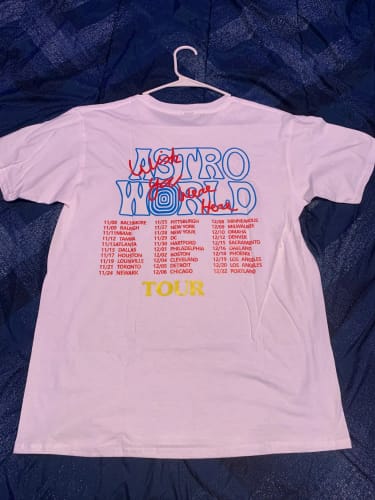 Customer photo review of Astroworld Tour T-Shirt
