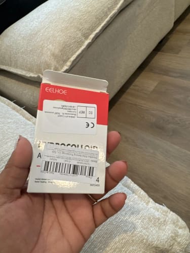 Customer photo review of Patchs anti boutons et acné