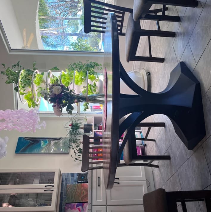 Customer photo review of Table Base 304 Dentro 28H for Dining Design Furniture