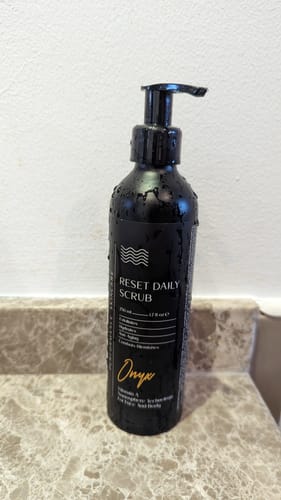 Customer photo review of RESET DAILY SCRUB