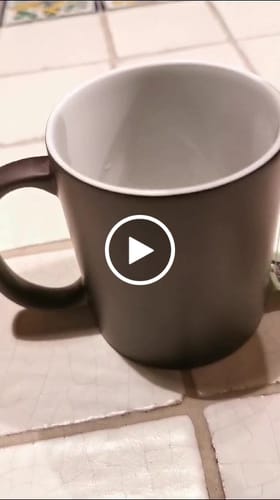 Customer video review of Tazza magica personalizzata 325ml