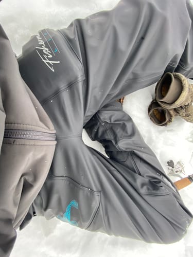 Customer photo review of Ultimate Waterproof Pants (Fleece Lined) 10,000 mm Rated