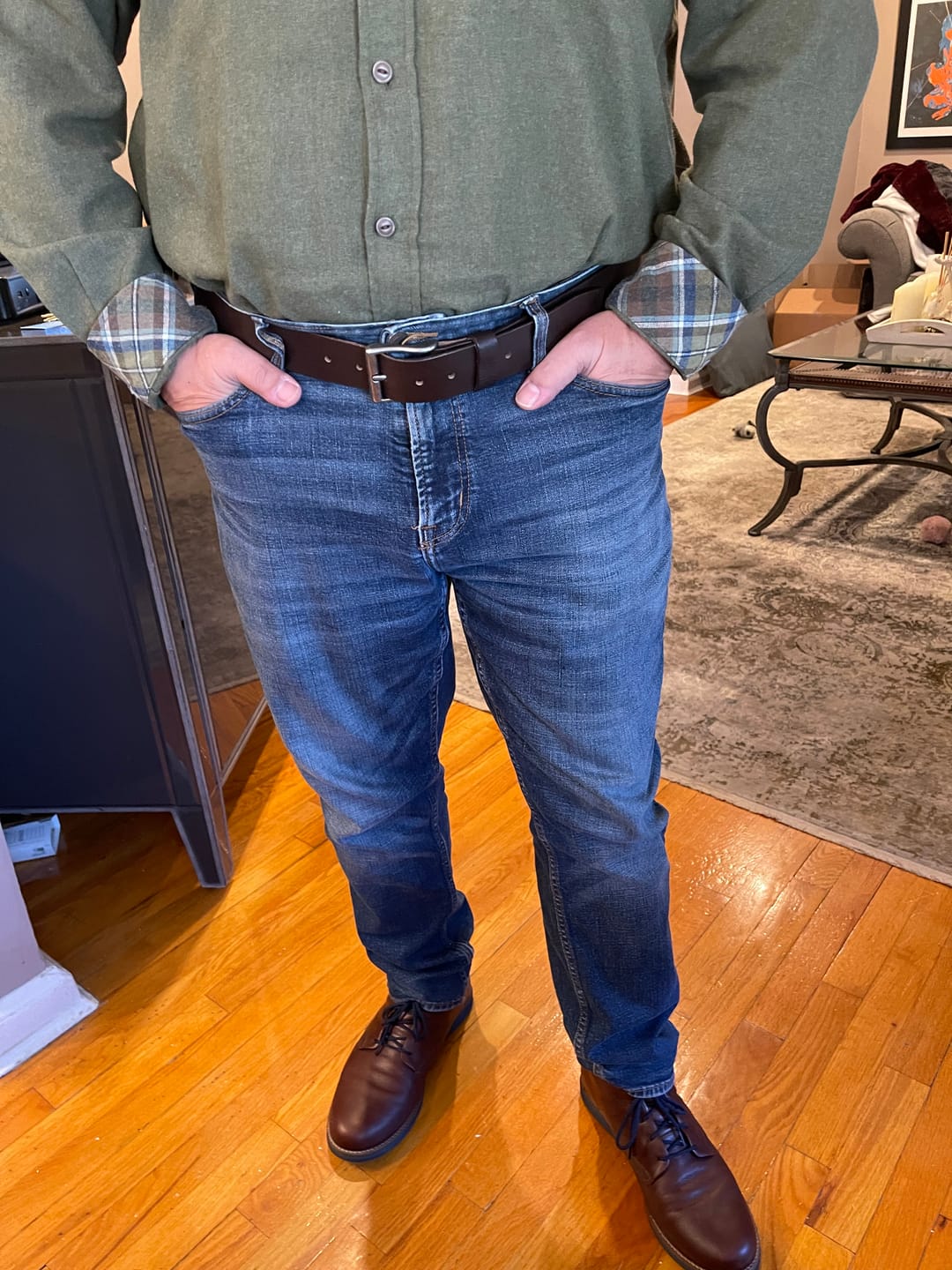 Customer photo review of The Long Haul Belts - 3 PC Gift Set