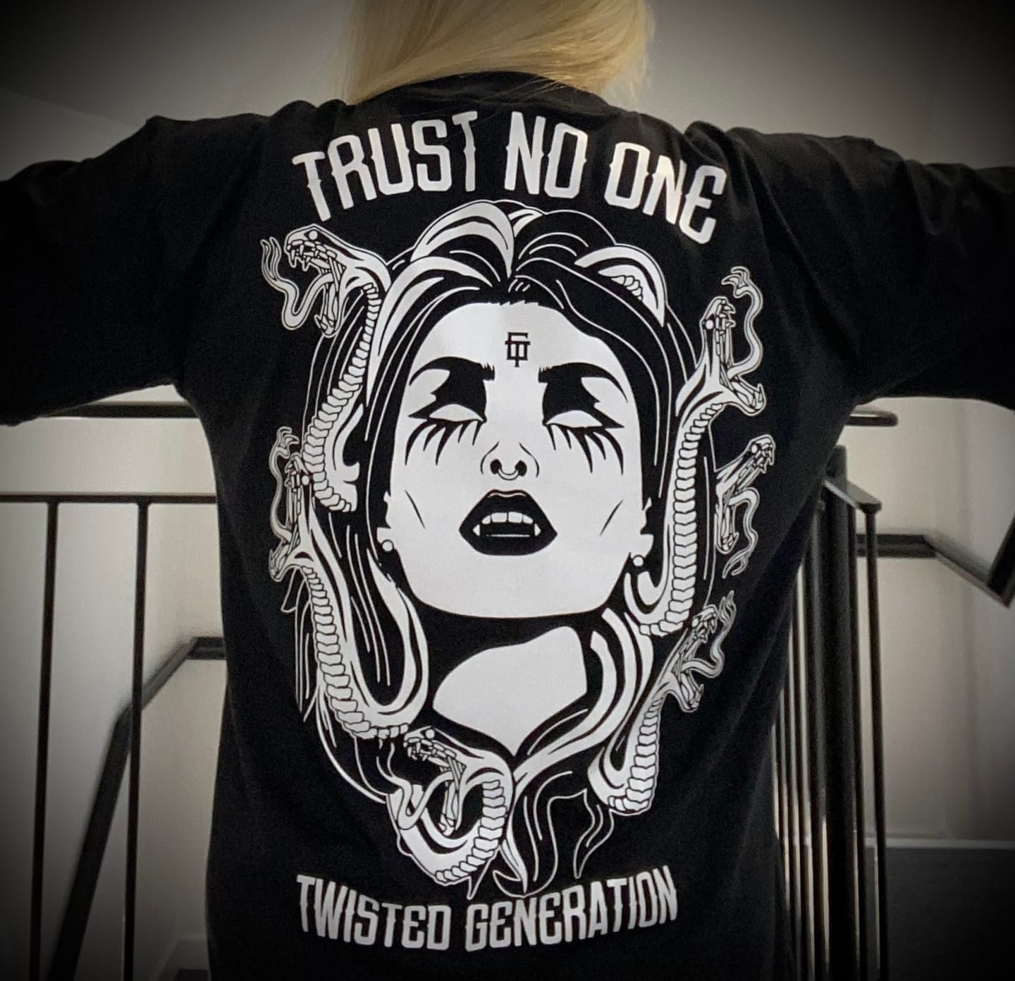 Customer photo review of Medusa Oversized T-shirt