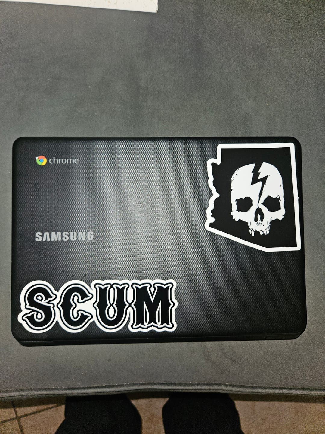 Customer photo review of LARGE SCUM STICKER