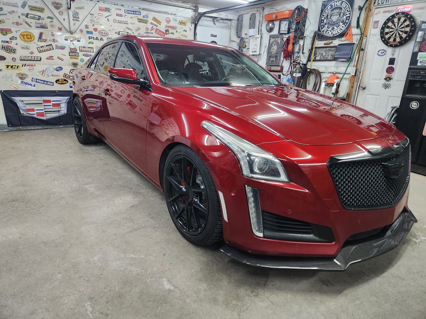 Customer photo review of 2014-19 Cadillac CTS Vsport Performance Front Splitter