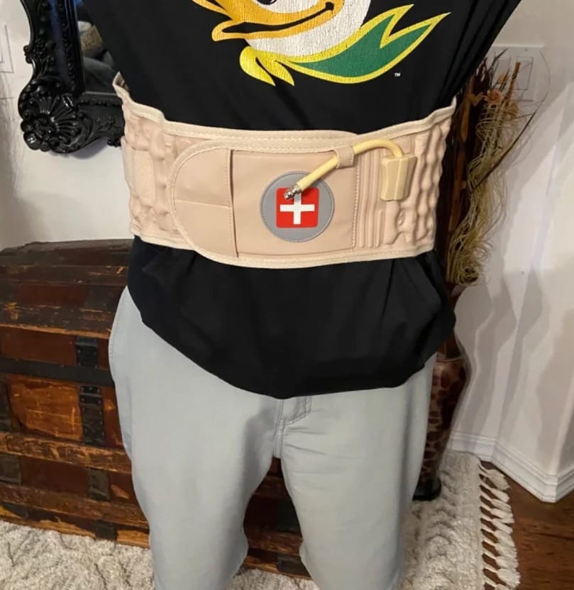Customer photo review of Ersatz Luftpumpe für den Lumbara® Gürtel
