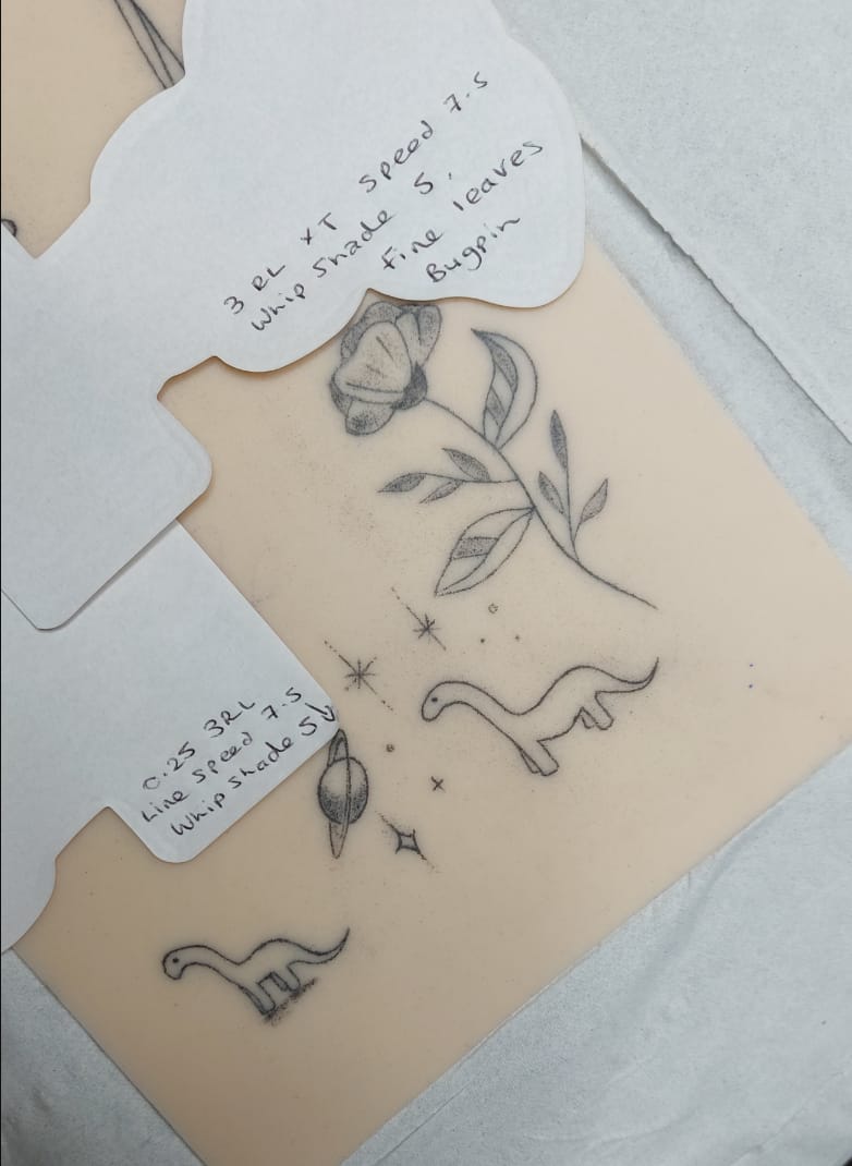 Customer photo review of Fine Line Tattoo Course and Kit Bundle