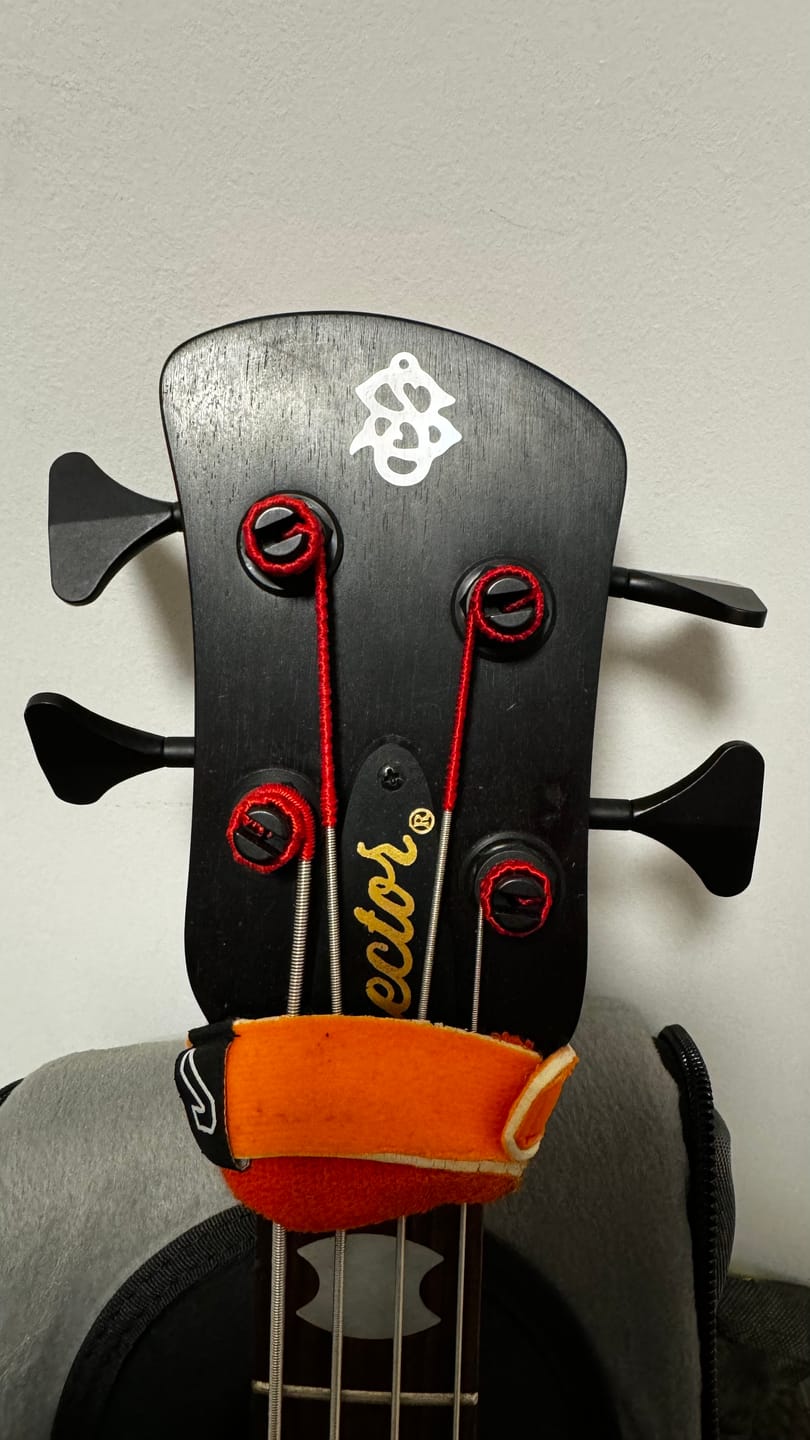 Customer photo review of USA Ultralite® Bass Tuning Machine 3/8" (Sold Individually)