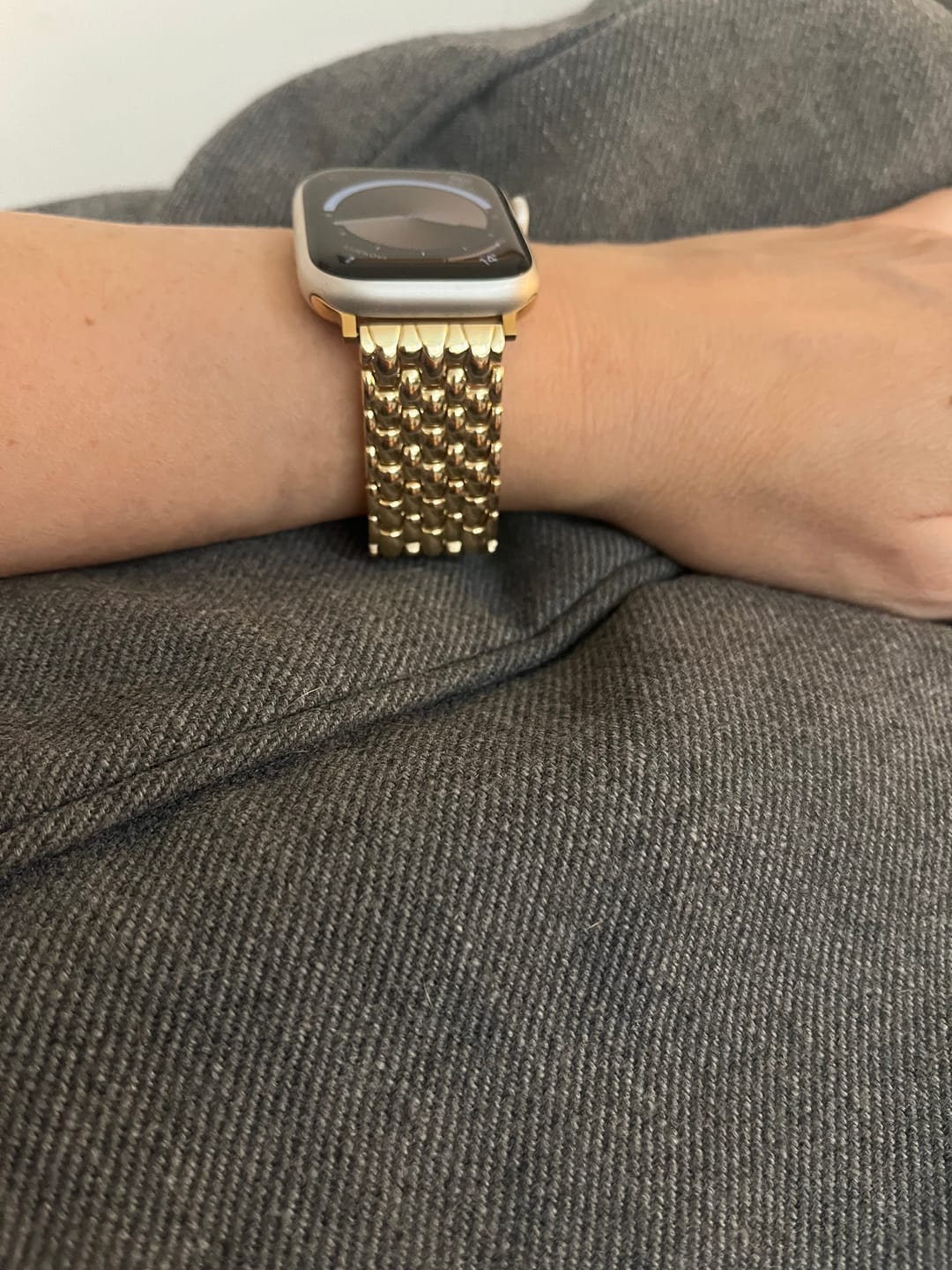 Customer photo review of Arya Stainless Strap