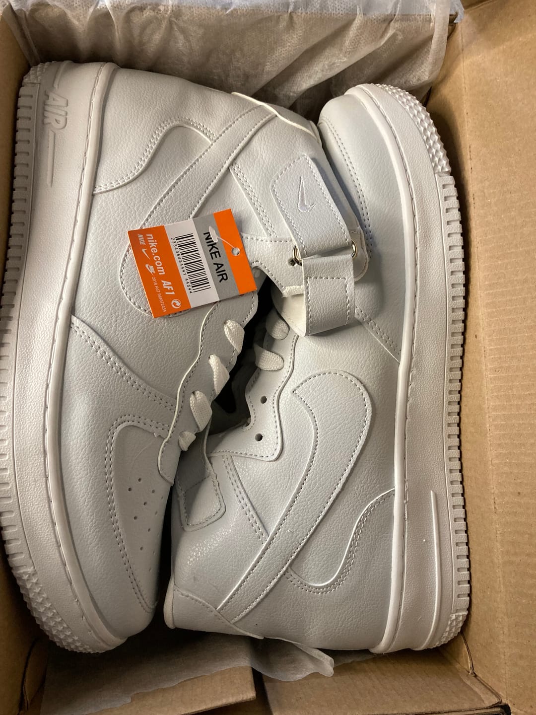 Customer photo review of Paq 6 Pares Tenis 841 Blanco Total 25/28.5