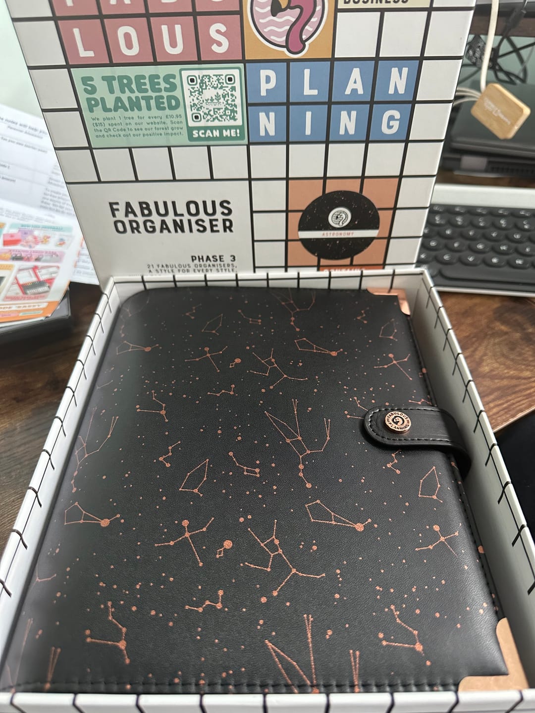 Customer photo review of Astronomy - Food Diary Organiser P3