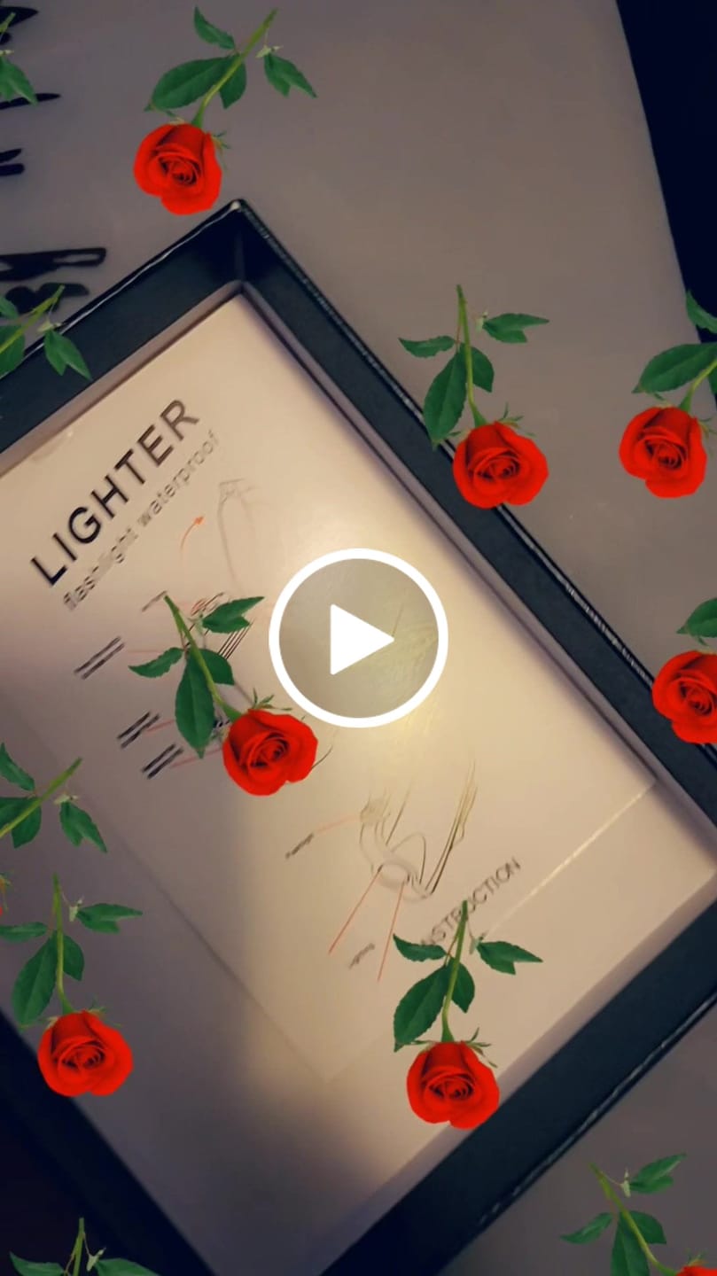 Customer video review of Metallic Red Arc Lighter