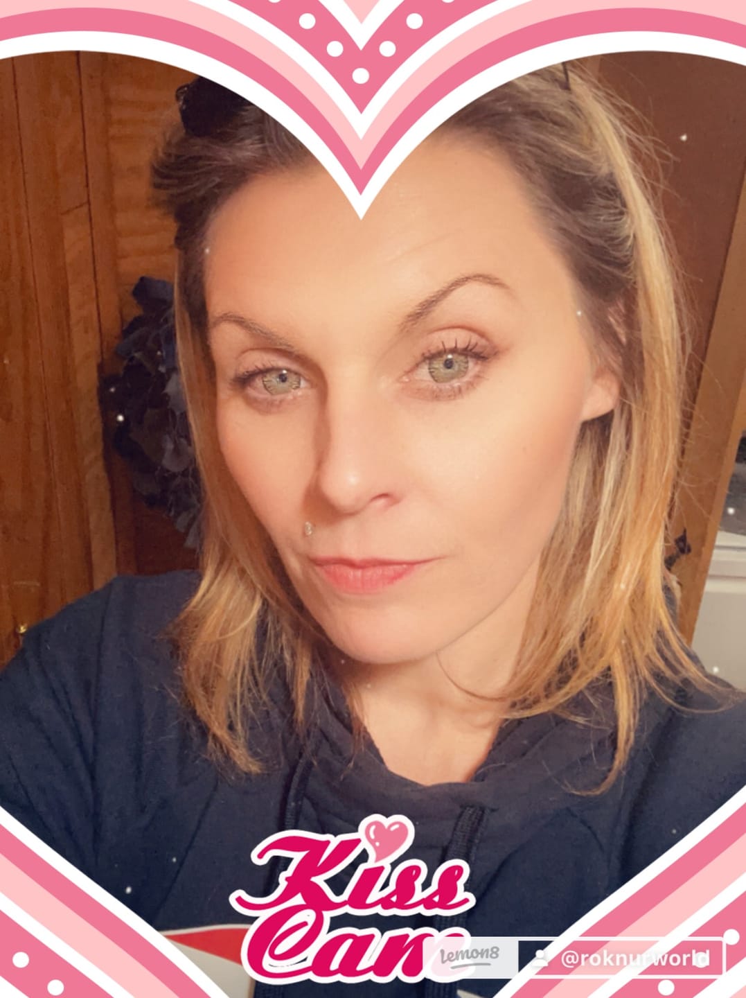 Customer photo review of New 3-Tone Brown Prescription Colored Contact Lenses