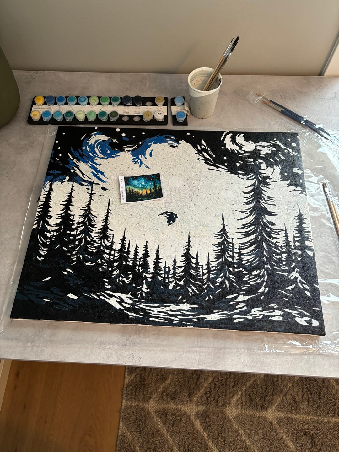 Customer photo review of Nightfall Pines