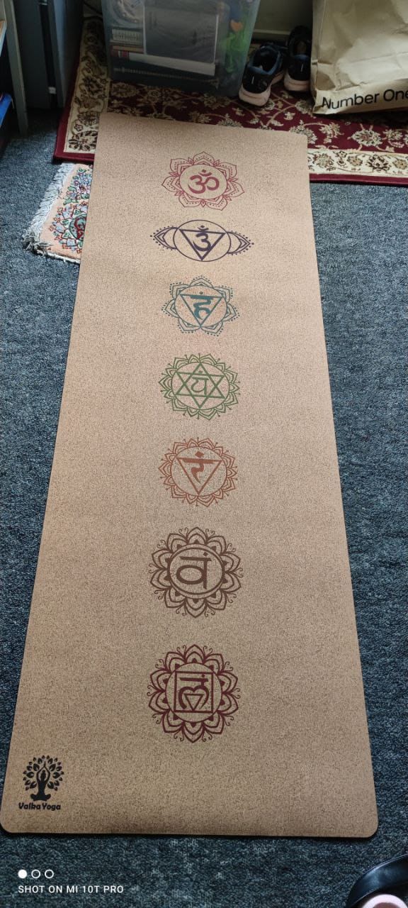 Customer photo review of Chakra Yoga Mat