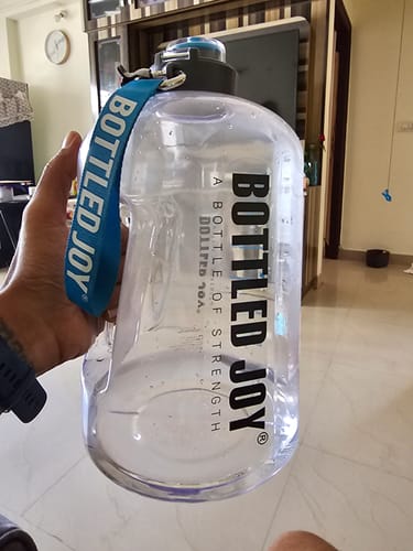 Customer photo review of WarriorTribe Gallon Bottle