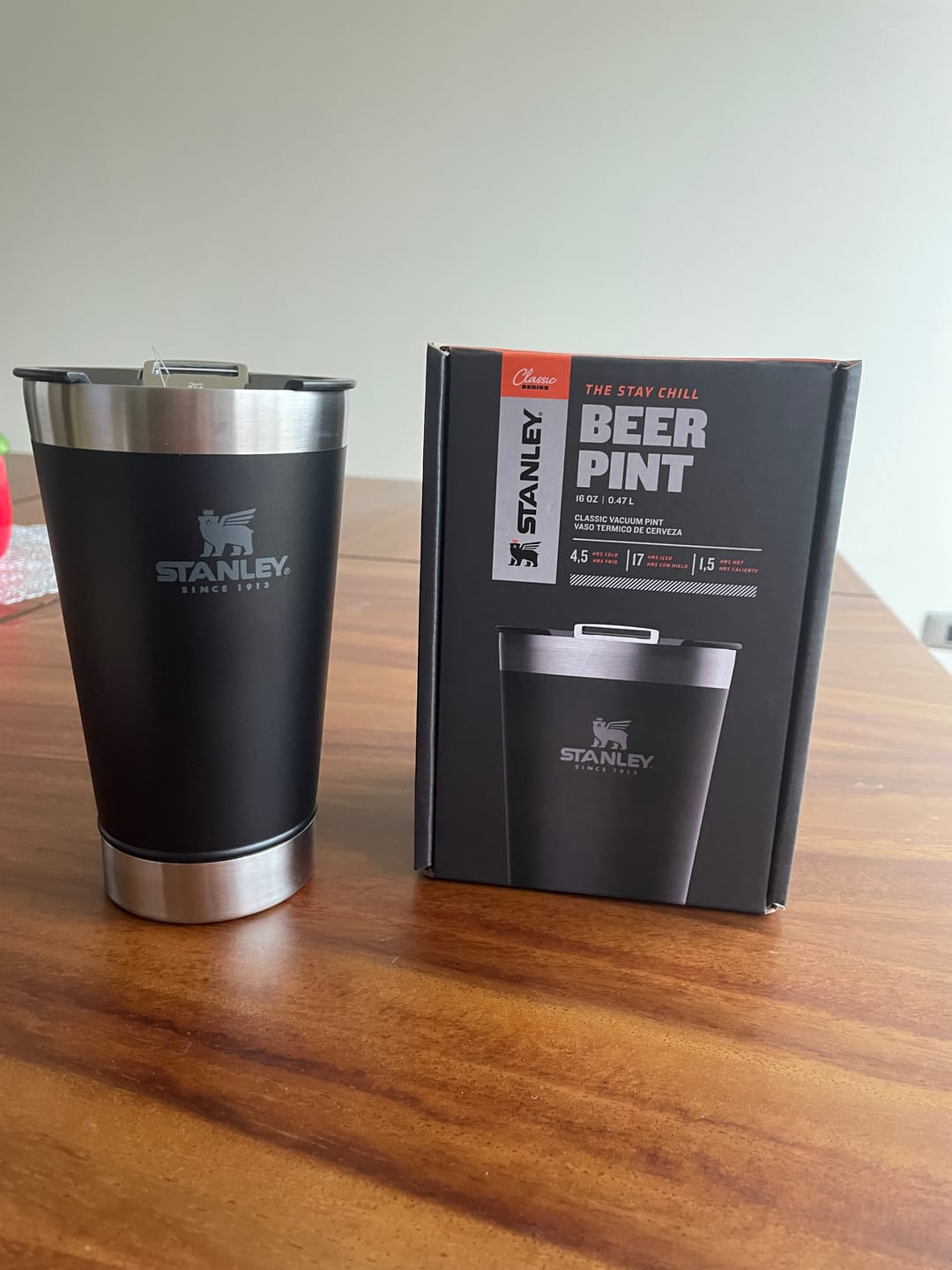 Customer photo review of Stanley Beer Pint