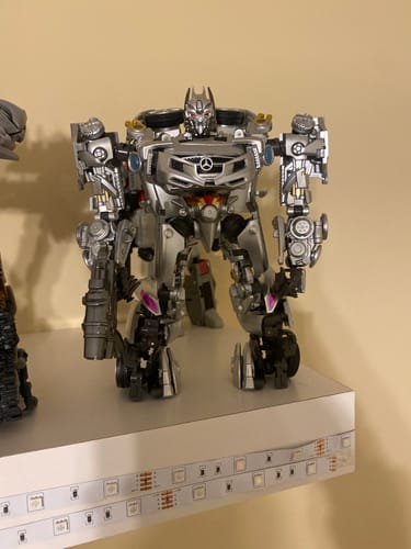 Customer photo review of 4th Party Best Toys BT01 BT-01 Acoustic Wave Not NA Newage XM01 Mistra (Not Bayverse DOTM Soundwave)  17cm / 6.7"