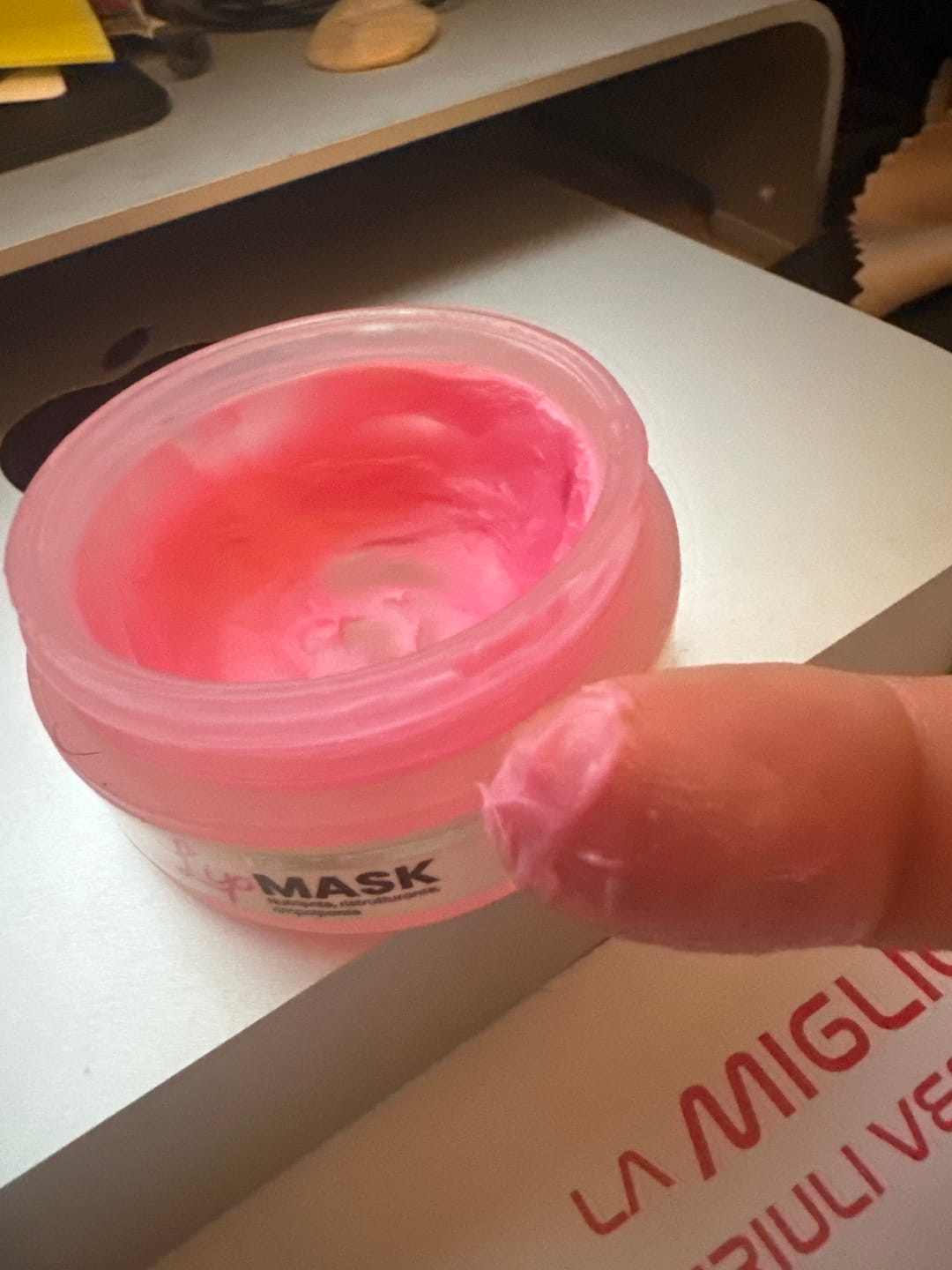 Customer photo review of Ultra Lip Mask