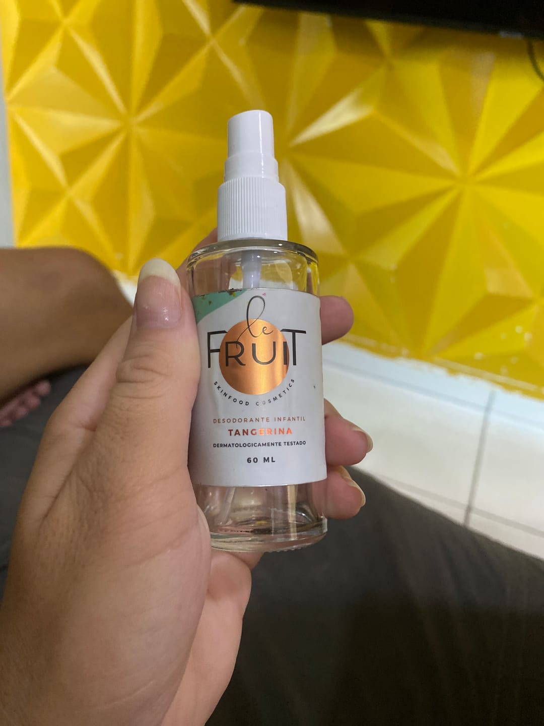 Customer photo review of Desodorante Diário Teen