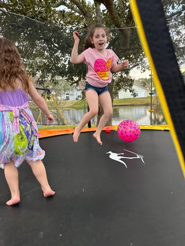 Customer photo review of 1500lbs Capacity 12FT Trampoline for Kids&Adults