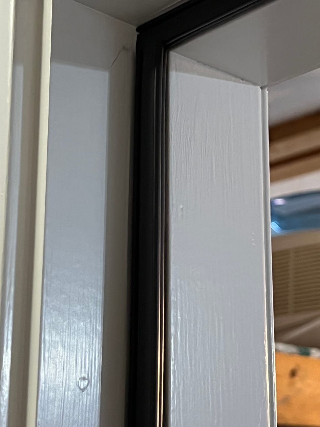 Customer photo review of 81" Standard Reach Compression Weatherstrip (1 piece)