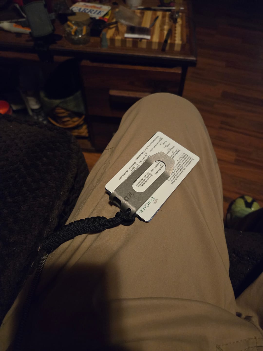 Customer photo review of MC02 TITANIUM MONEY CLIP