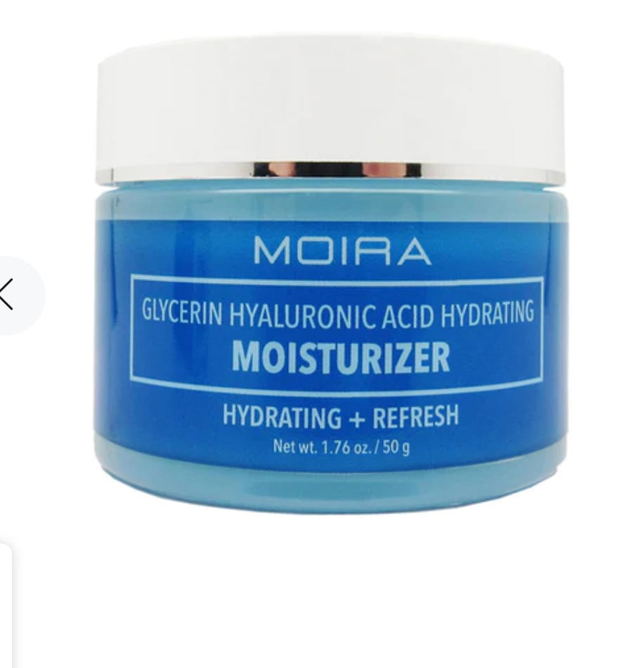 Customer photo review of Moira Beauty Hyaluronic Oil Free Matte Moisturizer - Wholesale 3 Units (HYM001)