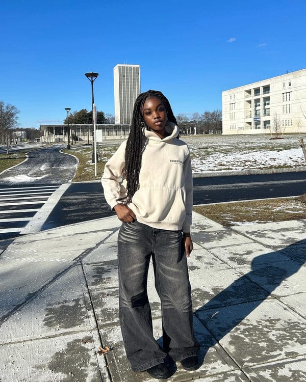 Customer photo review of Aelfric Eden Baggy  Folds Jeans