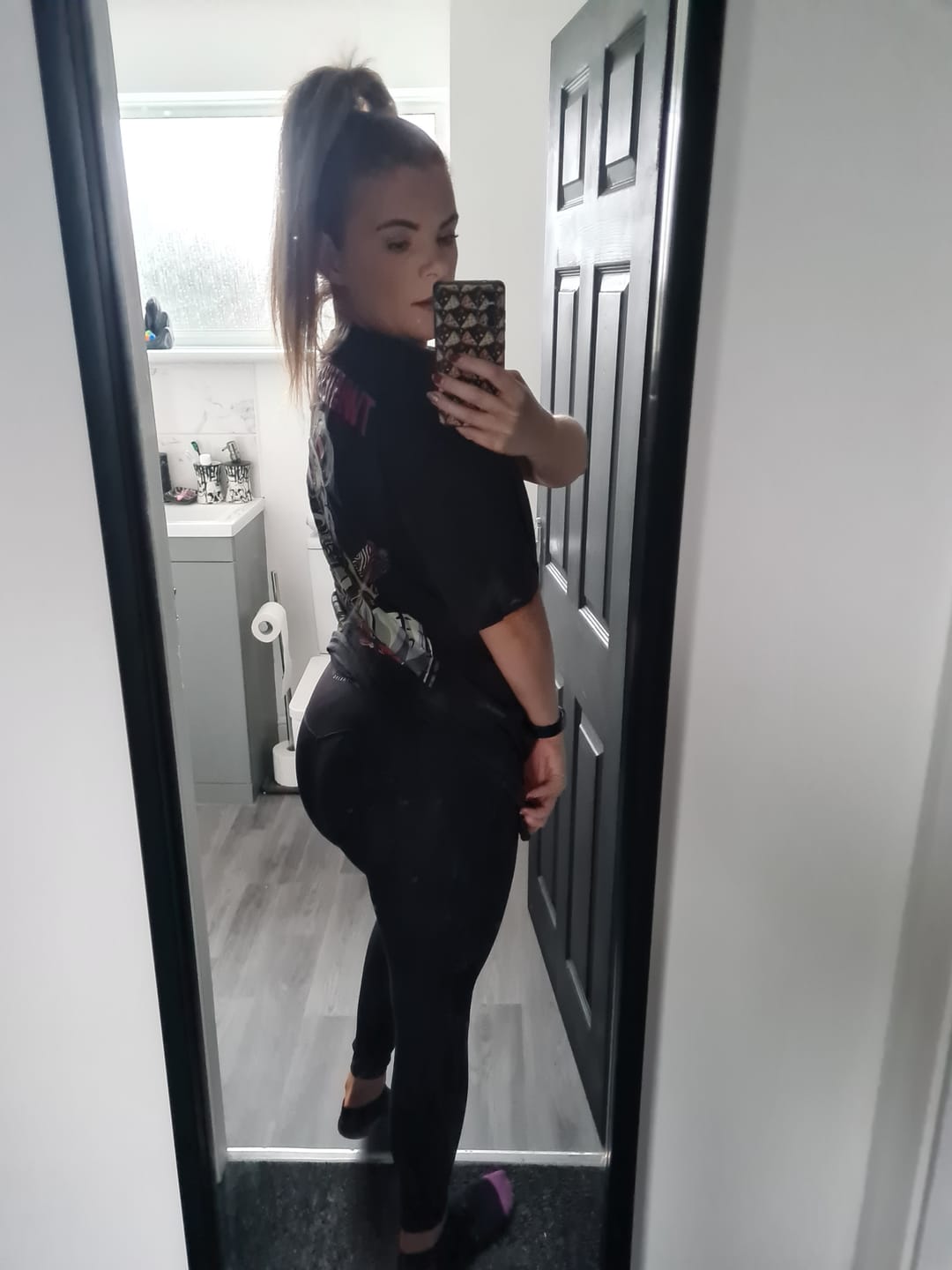 Customer photo review of Psycho Teddy Oversized T-shirt