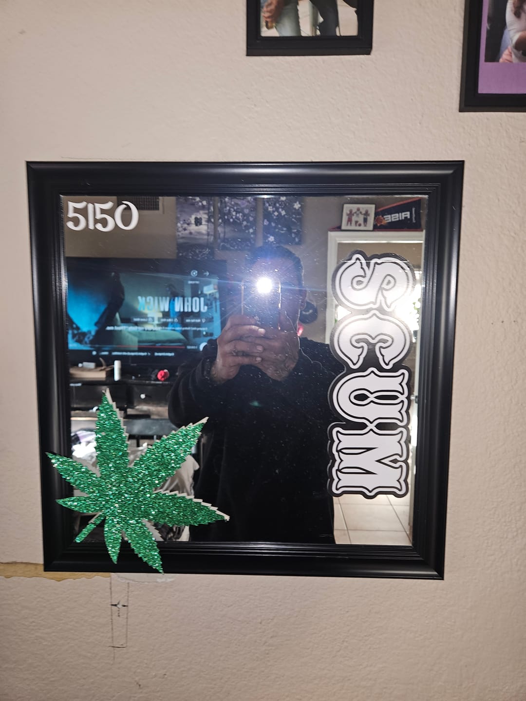 Customer photo review of SCUM STICKER