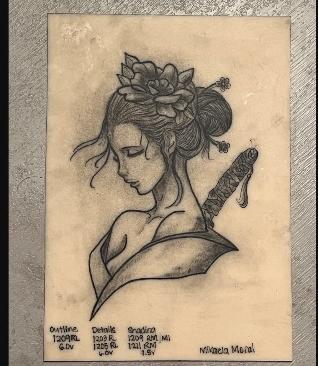 Customer photo review of Fine Line Tattoo Course and Kit Bundle