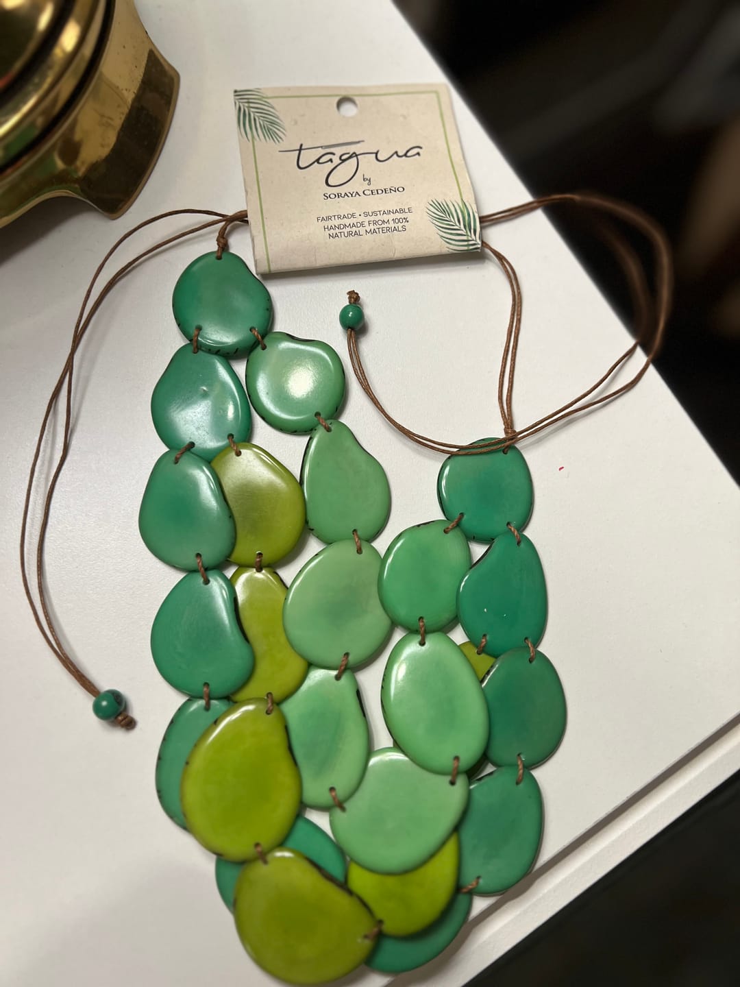 Customer photo review of Amigas Necklace