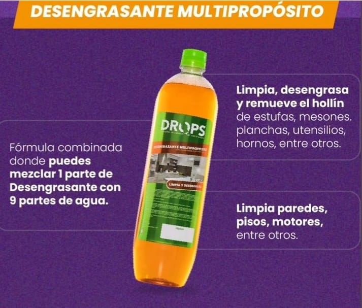 Customer photo review of Desengrasante Multiusos 1000ml
