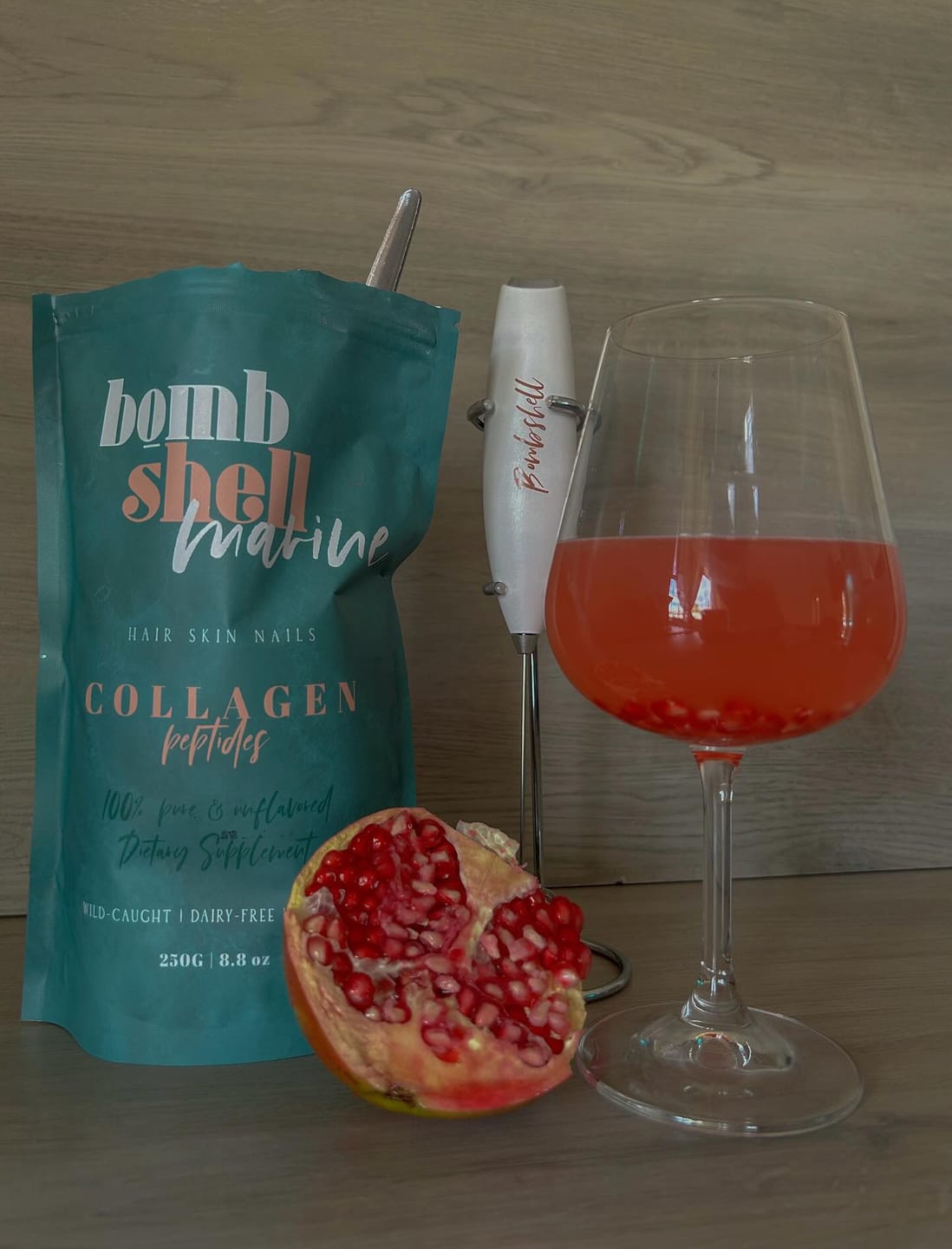 Customer photo review of Fish Collagen Powder (250g) Unflavoured