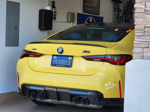 Customer photo review of 1986 CALIFORNIA LICENSE PLATE 6"x12" (156.5mm x 305mm)