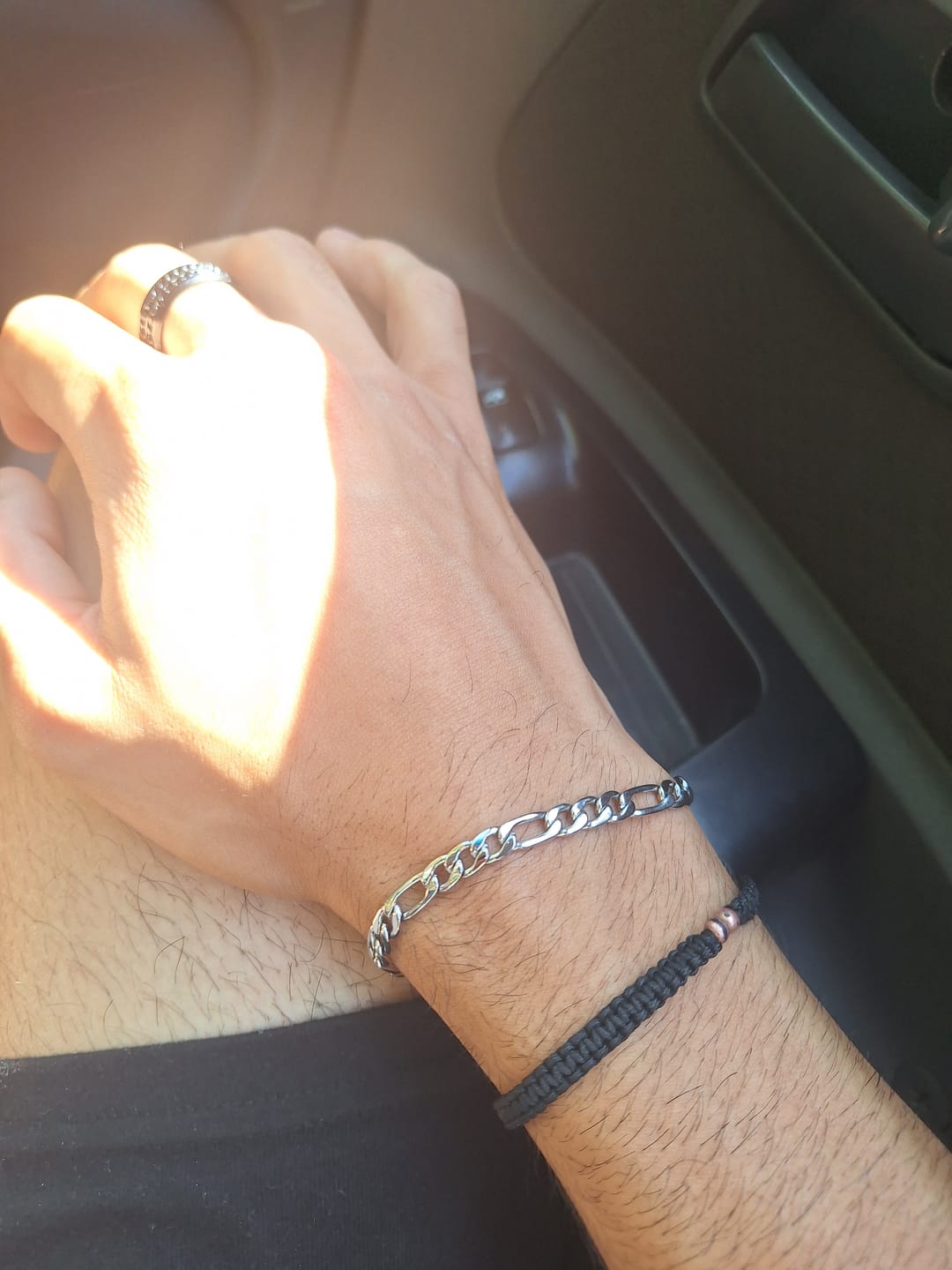Customer photo review of Pulsera Fígaro 5mm