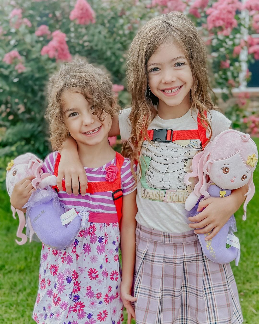 Customer photo review of Personalized Fantasy Mermaid Plush Baby Girl Doll