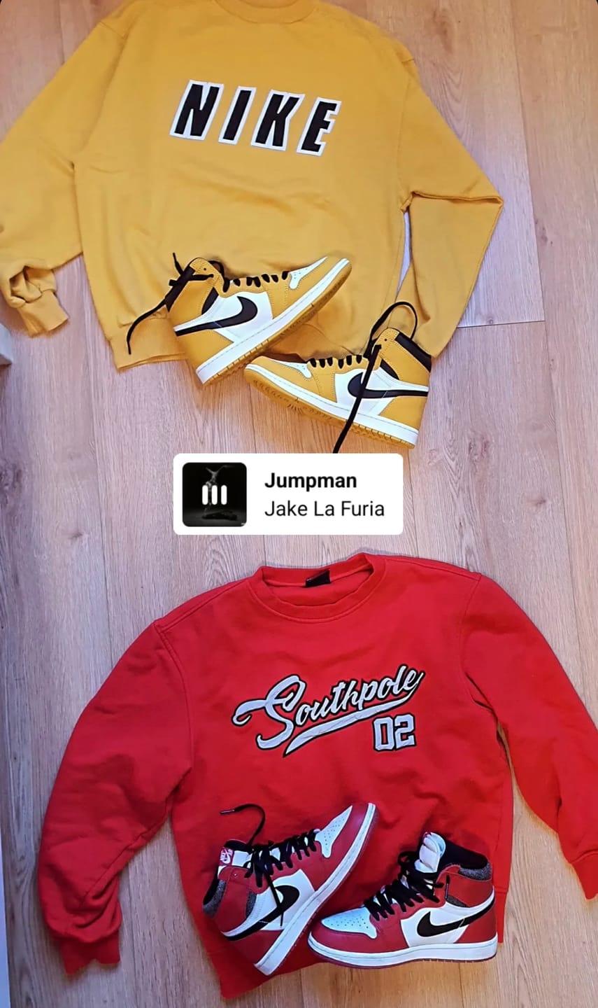 Customer photo review of 90s Felpa Nike Spellout Vintage [S]
