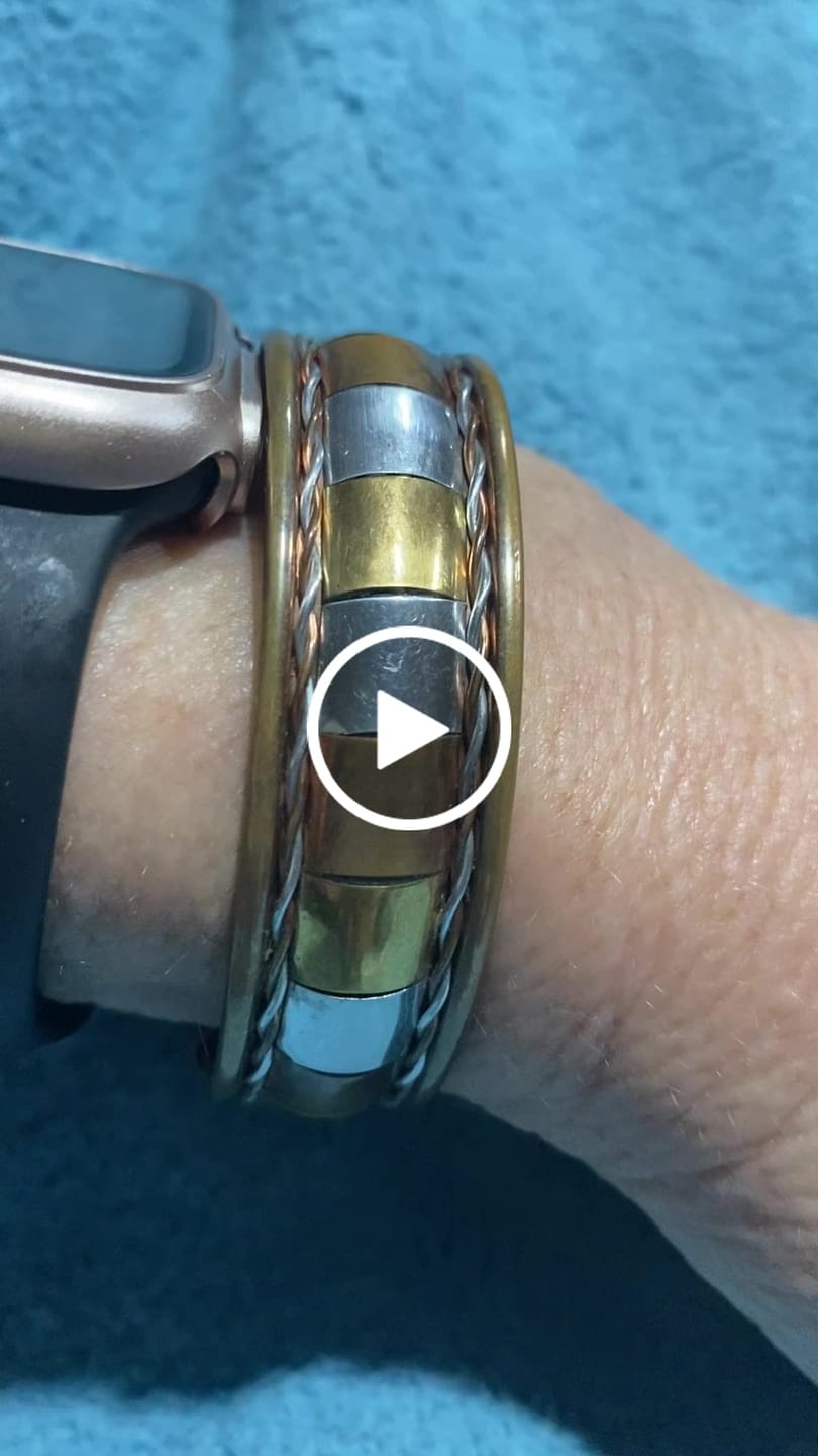 Customer video review of Touchstone / Magnetic / Copper Bracelet