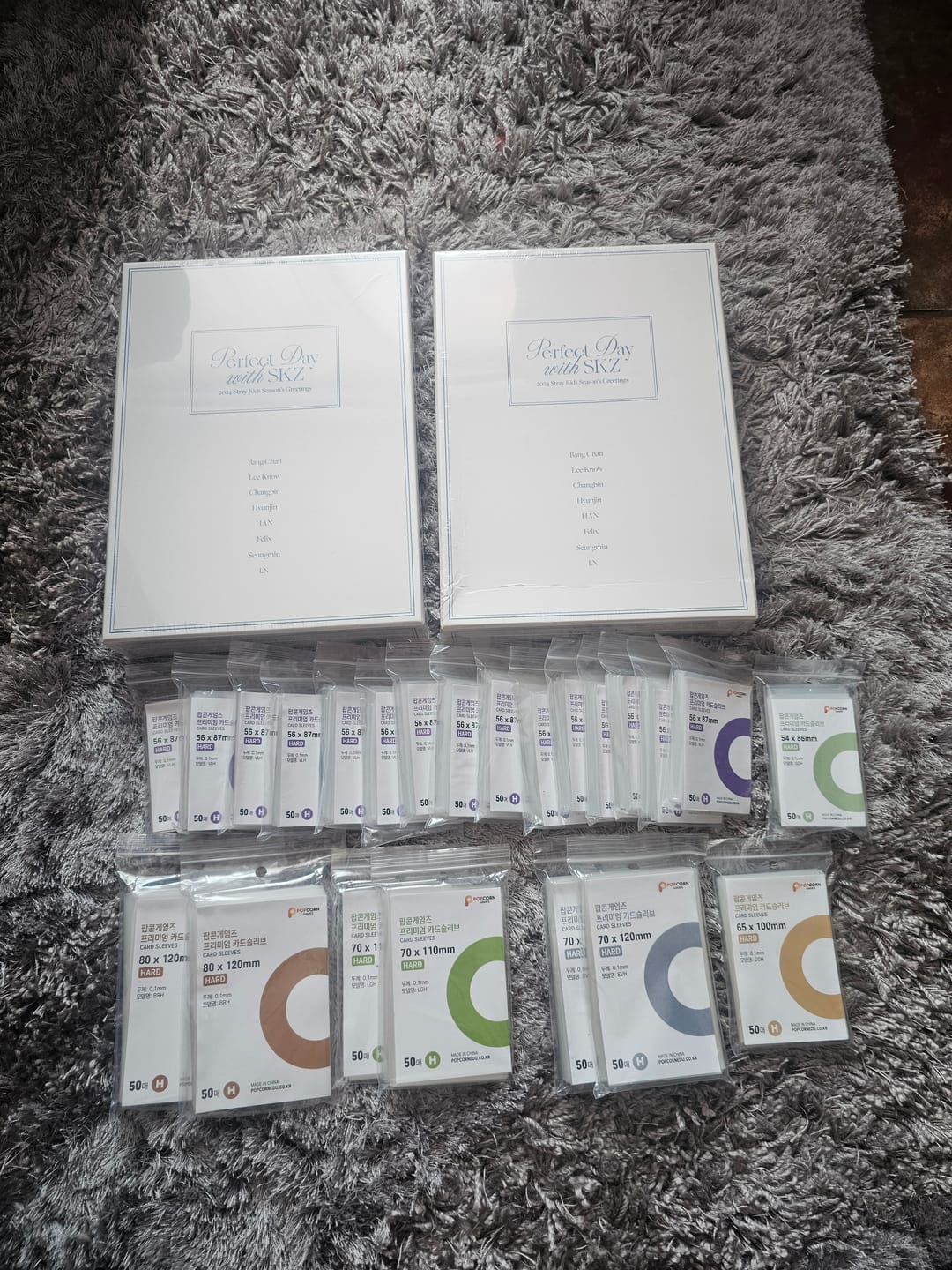 Customer photo review of [POPCORN GAMES] Premium card sleeve hard 50 sheets