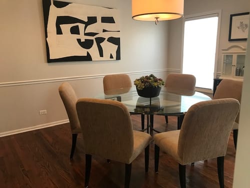 Customer photo review of Black White Painting #ABAH119