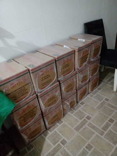 Customer photo review of Cesta Básica Pinus Plus