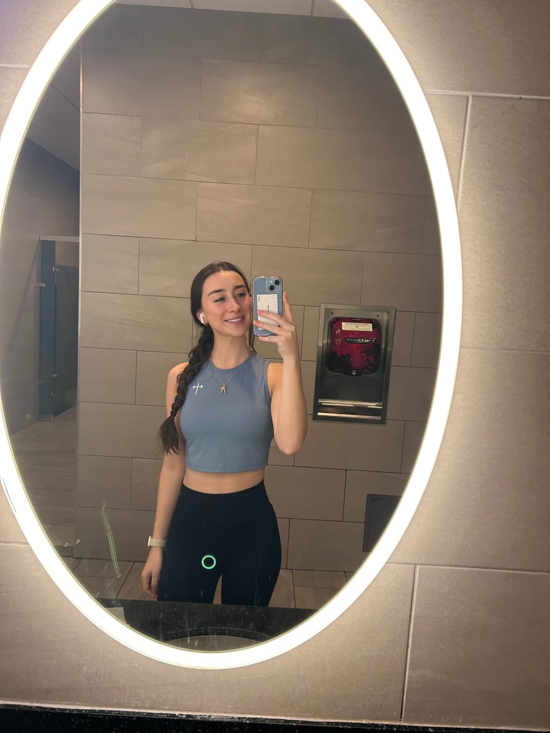 Customer photo review of Combat Top - Light Blue