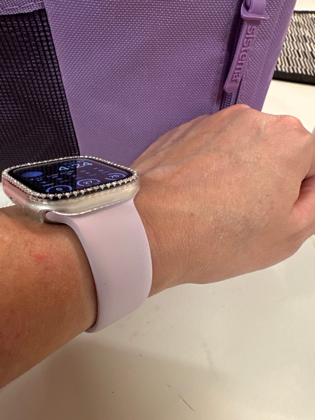 Customer photo review of Silicone Sport Band