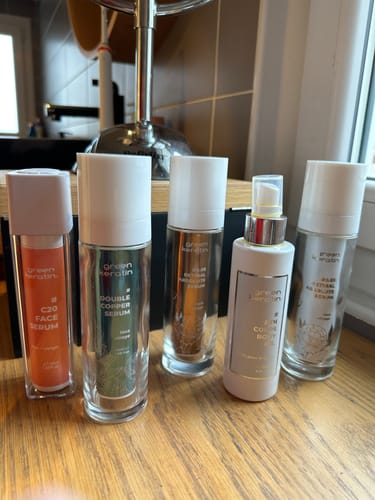 Customer photo review of DOUBLE COPPER Sérum pour le visage