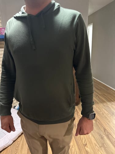 Customer photo review of Supersoft Hoodie