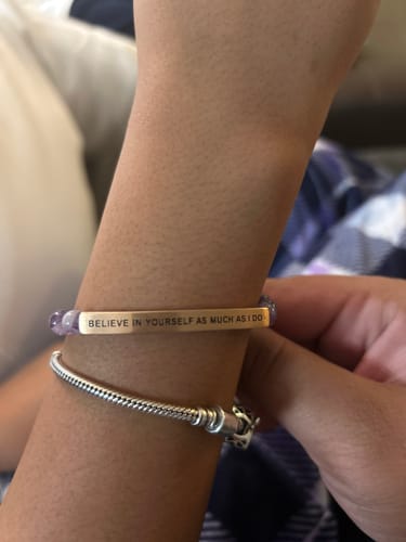 Customer photo review of BELIEVE IN YOURSELF AS MUCH AS I DO (POS)