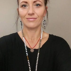 Customer photo review of Personalized Name Necklace
